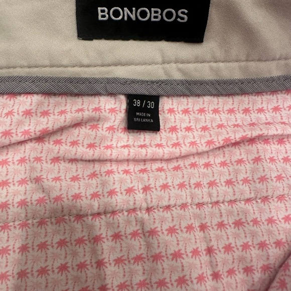 Bonobos Light Tan Chinos Neutral Versatile Business Casual Sz 38 x 30 - Picture 5 of 9